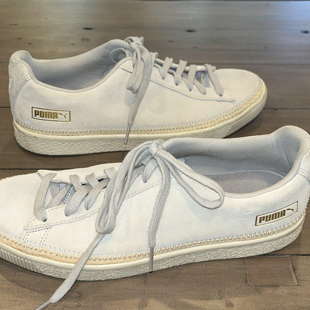 PUMA Suede Trim DLX Trainers Sneakers Sz 11 - Picture 8 of 8